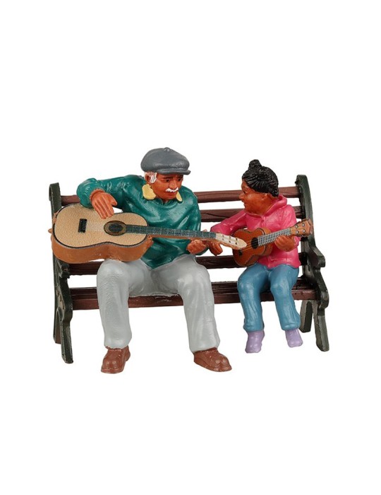 Lemax The Music Lesson - Set Personaggi Lezione di Musica Cod. 22135