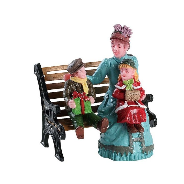 Lemax Sitting Together 82606 personaggi