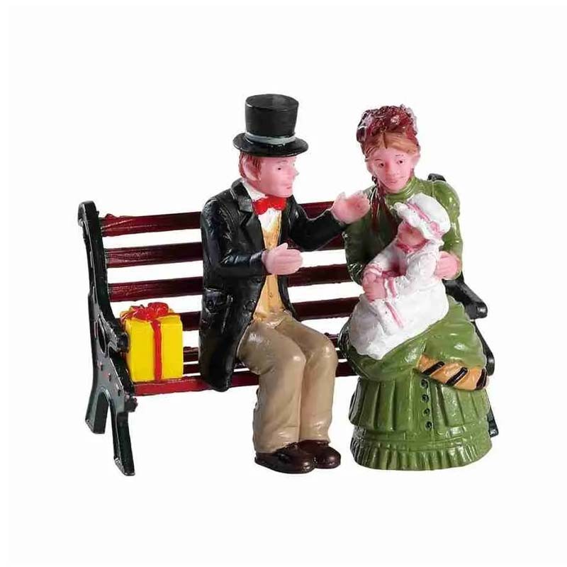 Lemax Baby's First Christmas - Personaggi Natalizi Decorativi in Poliresina (cm 5,7h)