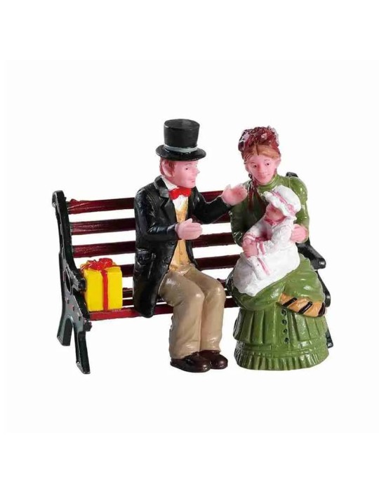 Lemax Baby's First Christmas - Personaggi Natalizi Decorativi in Poliresina (cm 5,7h)