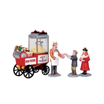 Lemax Popcorn Seller Set of 4 – Personaggi Caddington...