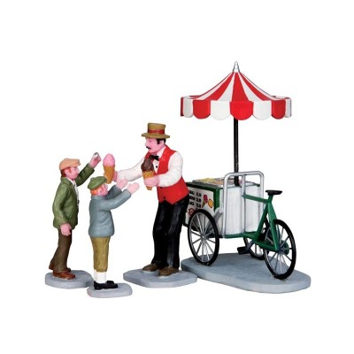 Lemax Gelato Cart Set of 4 (Caddington Village) - Cod. 32139