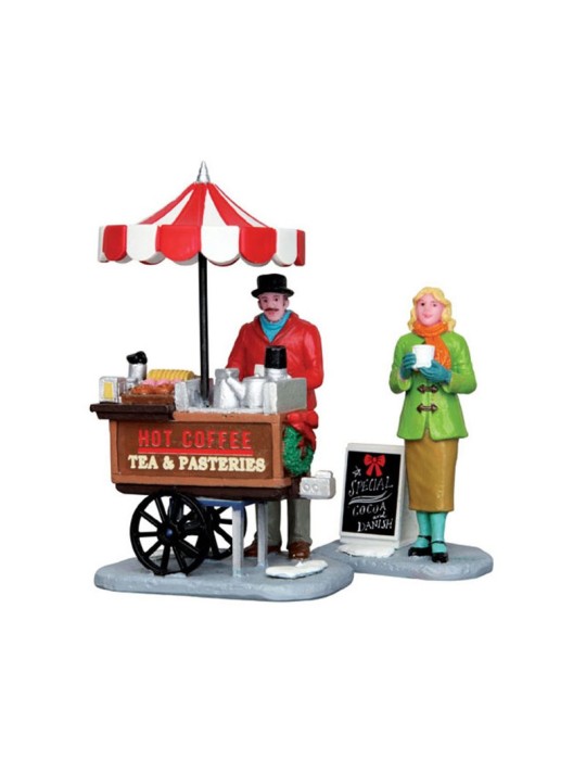 Lemax Winter Refreshments - Set di 2 Personaggi d'Atmosfera - Cod. 42263