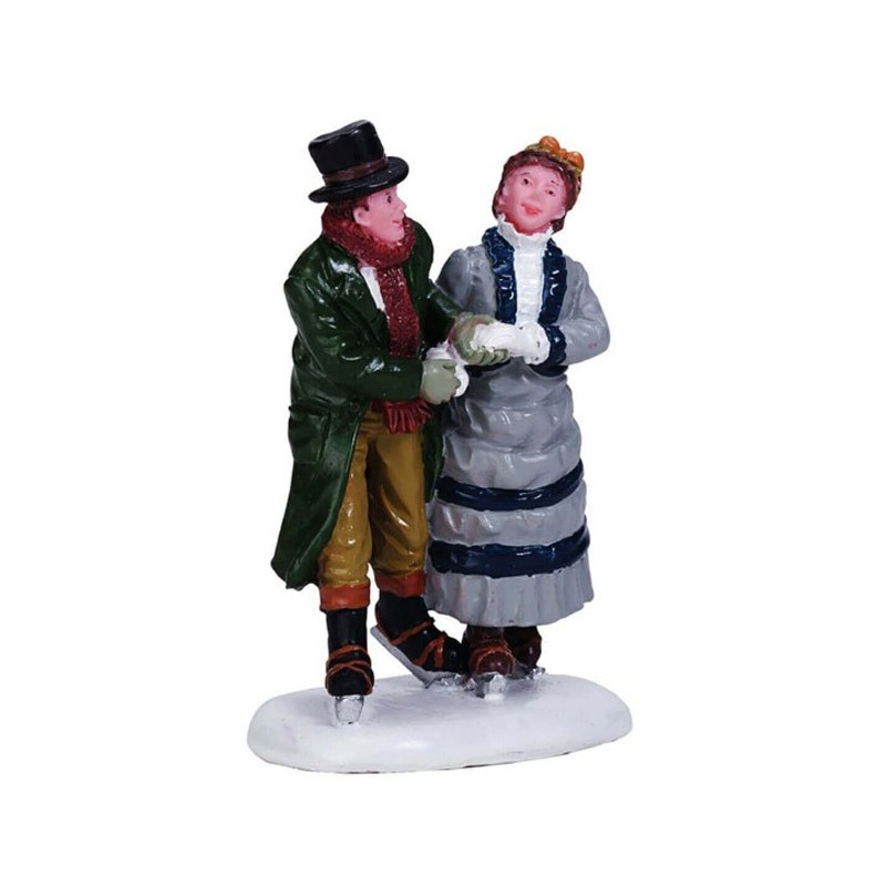 Lemax Winter Romance - Statuina Natalizia in Poliresina Cod. 72513