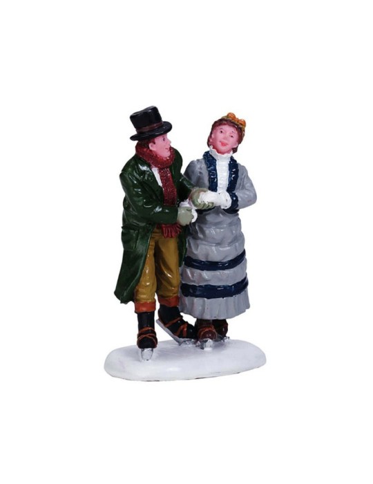 Lemax Winter Romance - Statuina Natalizia in Poliresina Cod. 72513