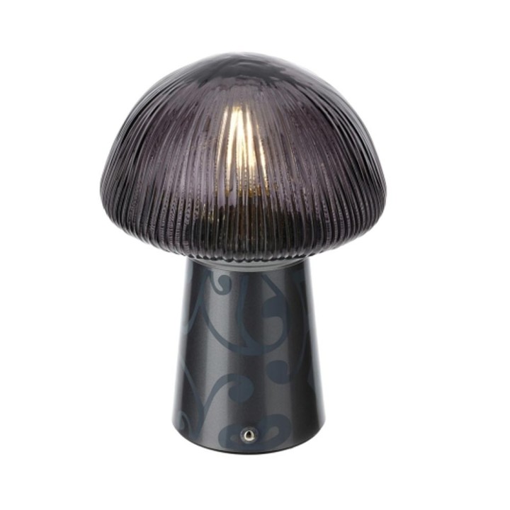 Hervit Creations Lampada LED Crown in vetro Ø 16 cm