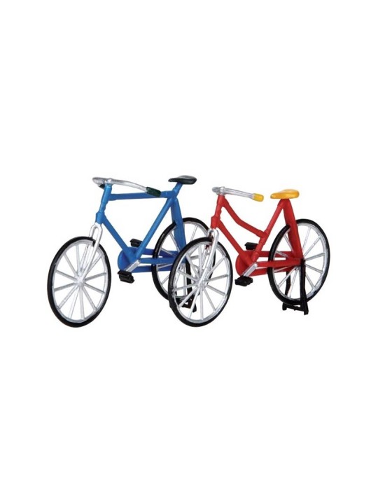 Lemax Bicycle Set of 2 (Self-Stand) - Miniature Decorative Autoportanti (cm 4,2h)