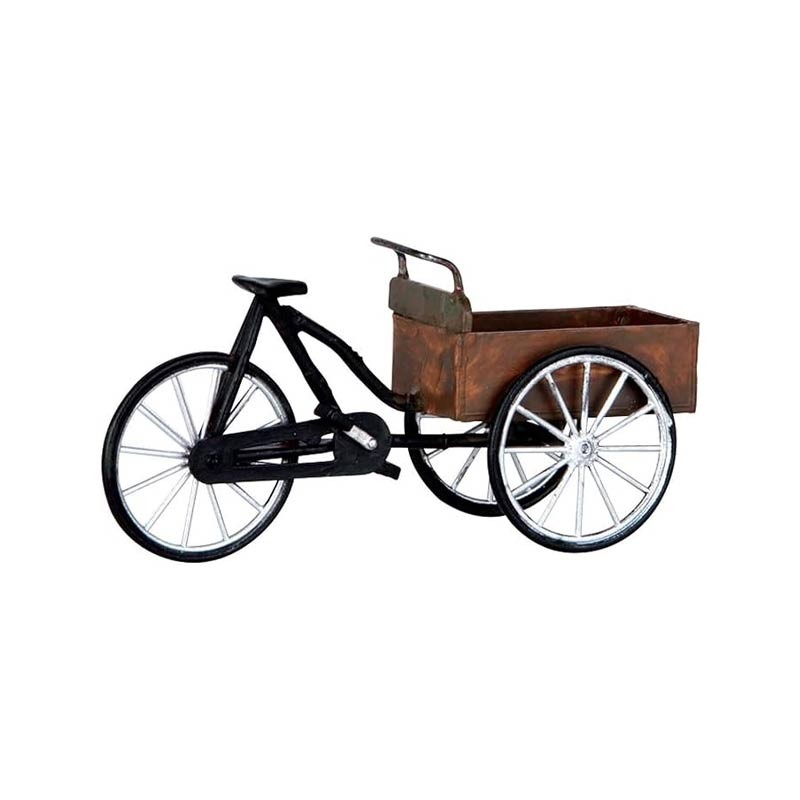 Lemax Carry Bike 64068 - Accessorio Decorativo in Stile Vittoriano per Allestimenti e Home Decor