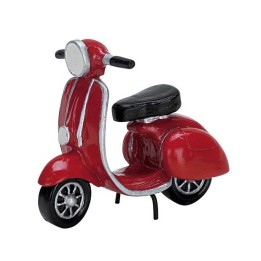 Lemax Red Moped 74610 motorino rosso