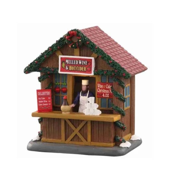 Lemax Mulled Wine And Ciders 04741 chiosco illuminato