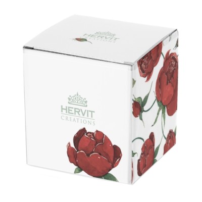 VASO VETRO ROSE BACCARAT DIA.12X30CM 2