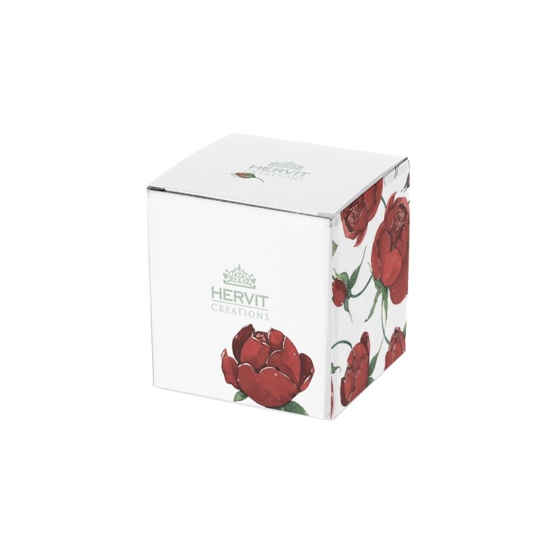VASO VETRO ROSE BACCARAT DIA.12X30CM