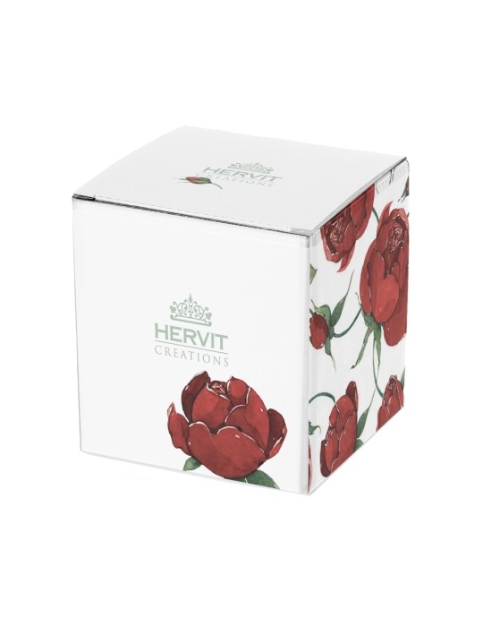 VASO VETRO ROSE BACCARAT DIA.12X30CM