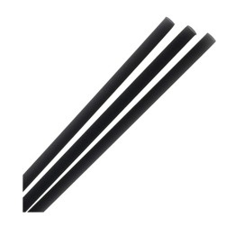 Hervit Creations Busta 3 bastoncini in fibra neri 75 cm