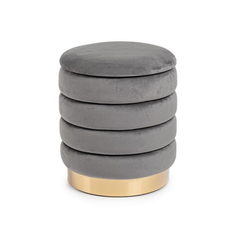 POUF CONTENITORE DARINA GRIGIO PICCOLO
