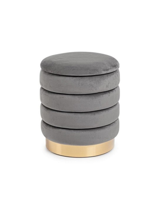 POUF CONTENITORE DARINA GRIGIO PICCOLO