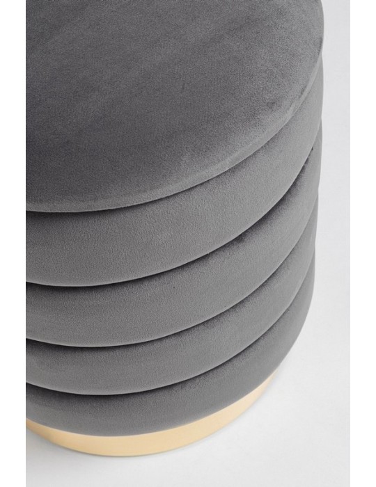 POUF CONTENITORE DARINA GRIGIO GRANDE