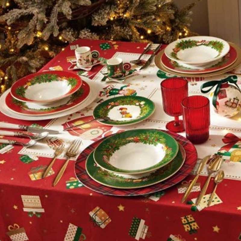 TAVOLA 18 PZ ELFOMAGIA PORCELLANA