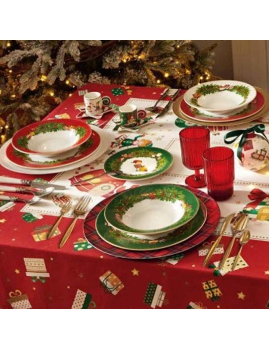 TAVOLA 18 PZ ELFOMAGIA PORCELLANA