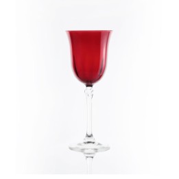 Weissestal Set di 6 calici da vino Dovy rubino da 225 ml
