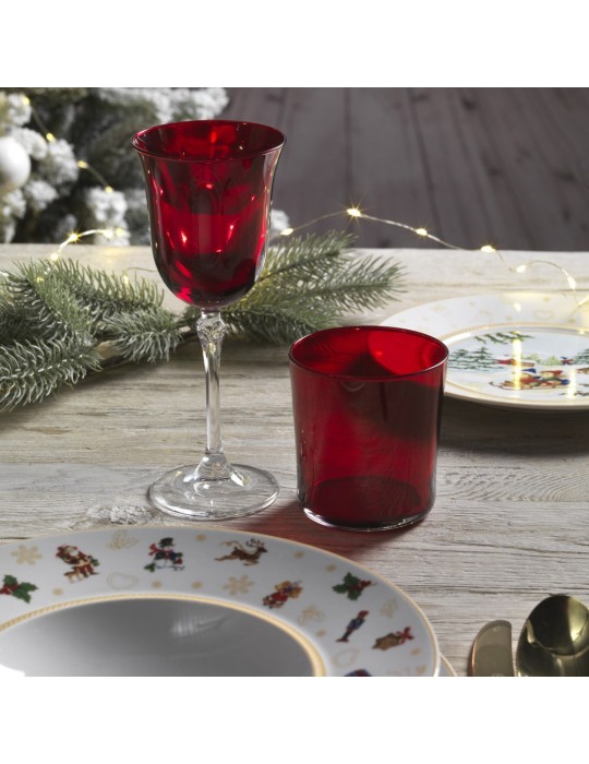 Set 6 Bicchieri Aura Rubino – Weissestal Made...