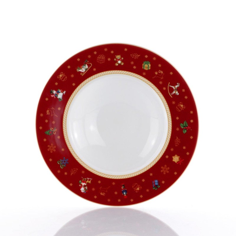 SET 18PZ TAVOLA  WINTER GIFT NATALE