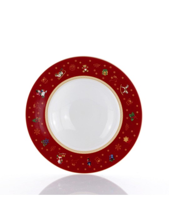 SET 18PZ TAVOLA  WINTER GIFT NATALE