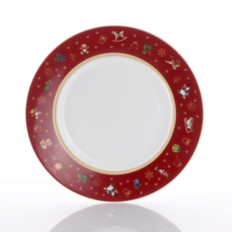 SET 18PZ TAVOLA  WINTER GIFT NATALE