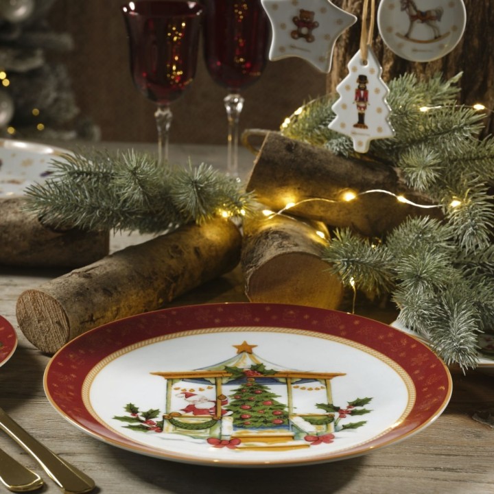 Weissestal Piatto da panettone Winter Gift Ø 28 cm