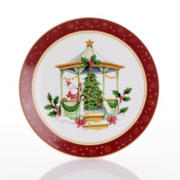 Weissestal Piatto da panettone Winter Gift Ø 28 cm