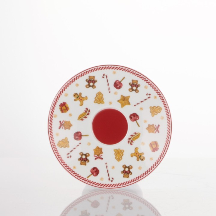 Weissestal Set di 2 tazze da tè con piattino Sweet Natale
