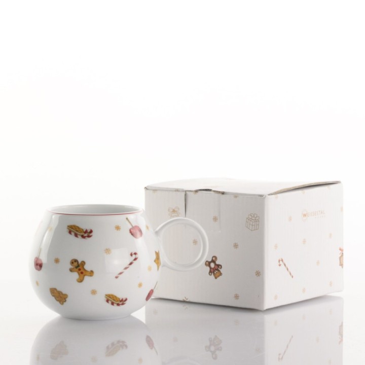 Weissestal Tazza da cioccolata Sweet Natale