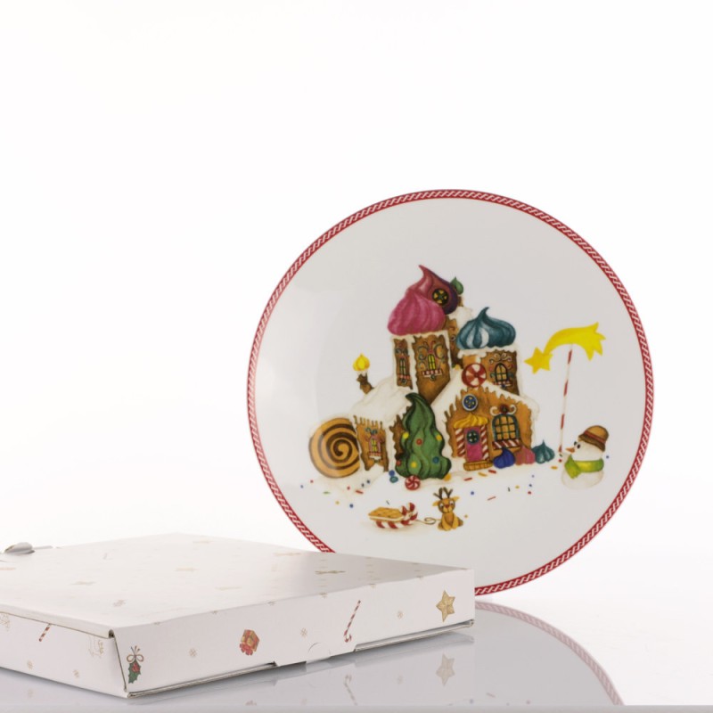 Piatto Panettone Meringa Sweet Natale...