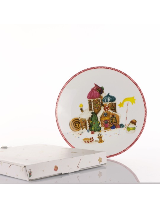 Piatto Panettone Meringa Sweet Natale...