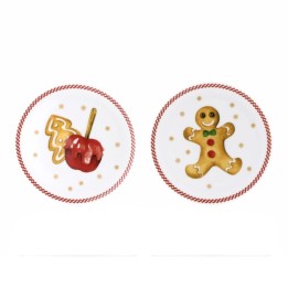 Weissestal Set di 6 sottobicchieri Sweet Natale