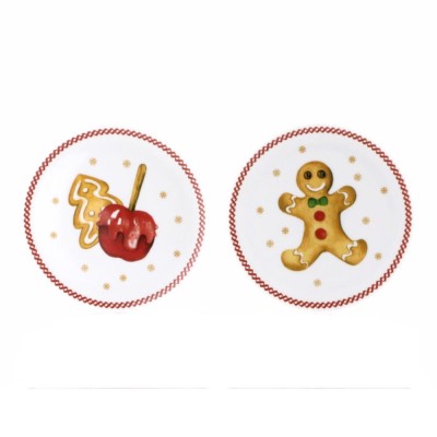 SET 6 SOTTOBICCHIERI SWEET NATALE