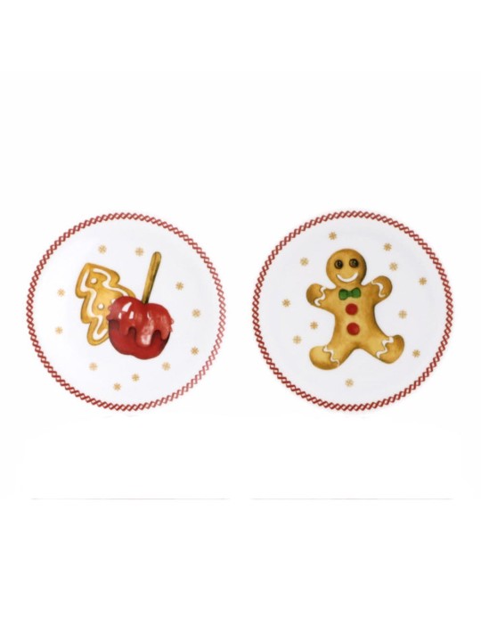 SET 6 SOTTOBICCHIERI SWEET NATALE