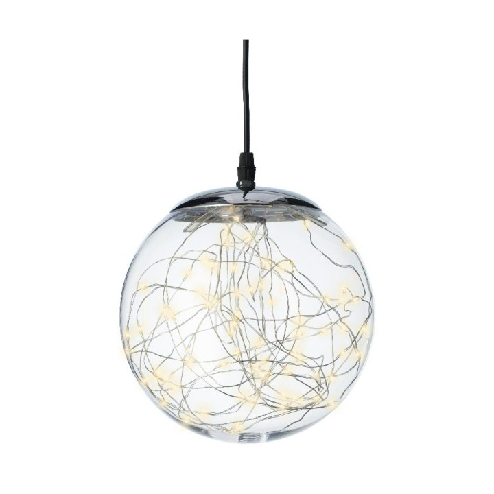 Kaemingk Sfera luminosa da appendere 80 micro LED Ø 20 cm