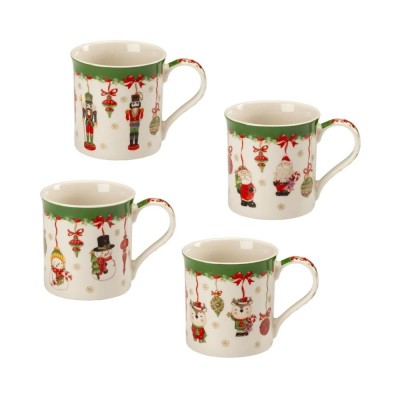 Tazza Mug Natalizia Noel Palais Royal H9cm in 4 Varianti...