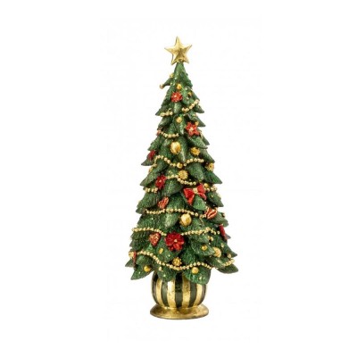 Albero Natalizio Trad Green Palais Royal H43cm Resina...