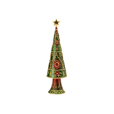 Albero di Natale Decorativo Trad Green Palais Royal H33cm...