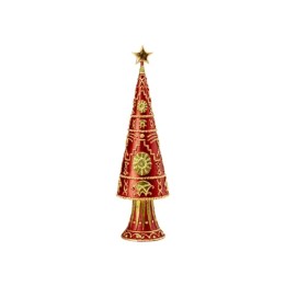Palais Royal Albero in resina rosso con stella alto 33 cm