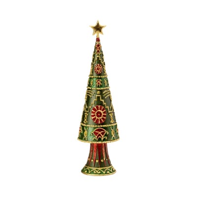 Albero Natalizio Trad Green Palais Royal H43cm Resina...