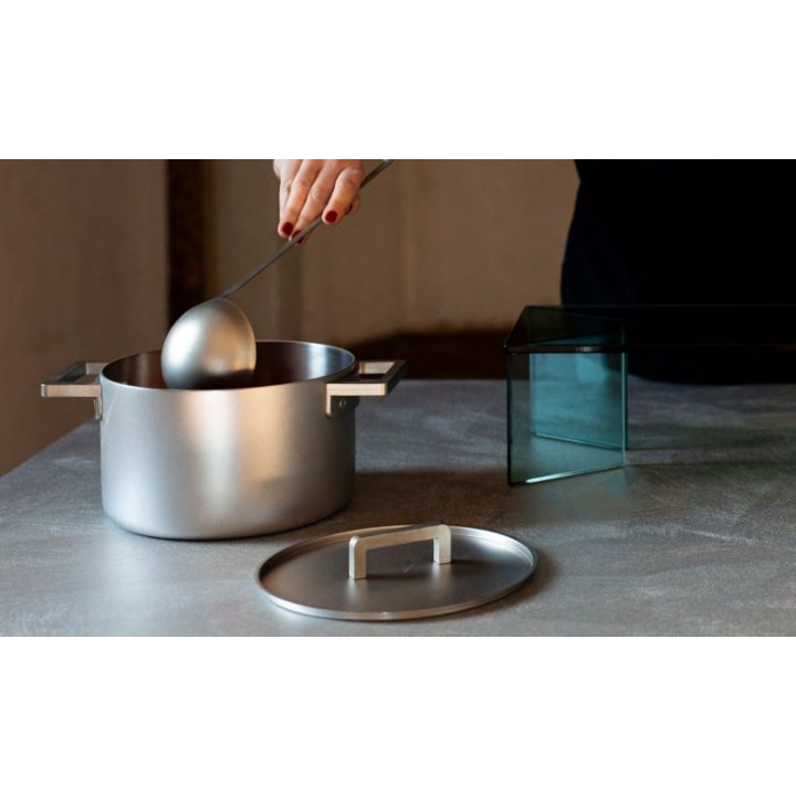 KnIndustrie Coperchio Norma Ice in acciaio inox Ø 20 cm
