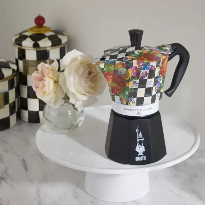 Moka Express Bialetti MacKenzie-Childs 6 Tazze