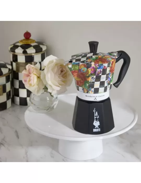 Moka Express Bialetti MacKenzie-Childs 6 Tazze