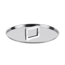 KnIndustrie Coperchio Norma Ice in acciaio inox Ø 20 cm