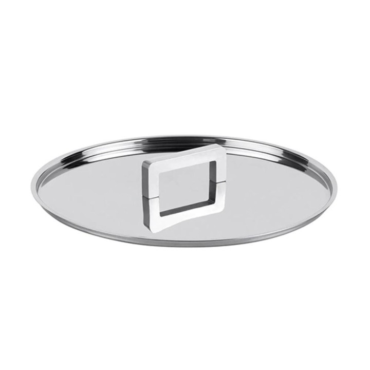 KnIndustrie Coperchio Norma Ice in acciaio inox Ø 20 cm