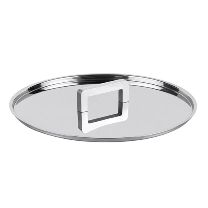 KnIndustrie Coperchio Norma Ice in acciaio inox Ø 24 cm