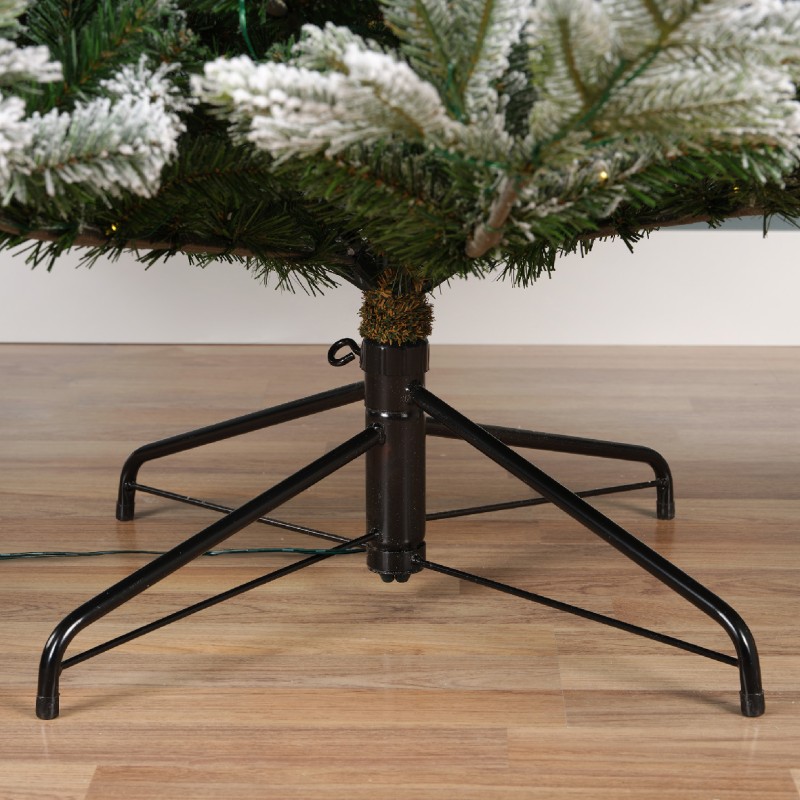 Albero di Natale Innevato Grandis H210 cm con...